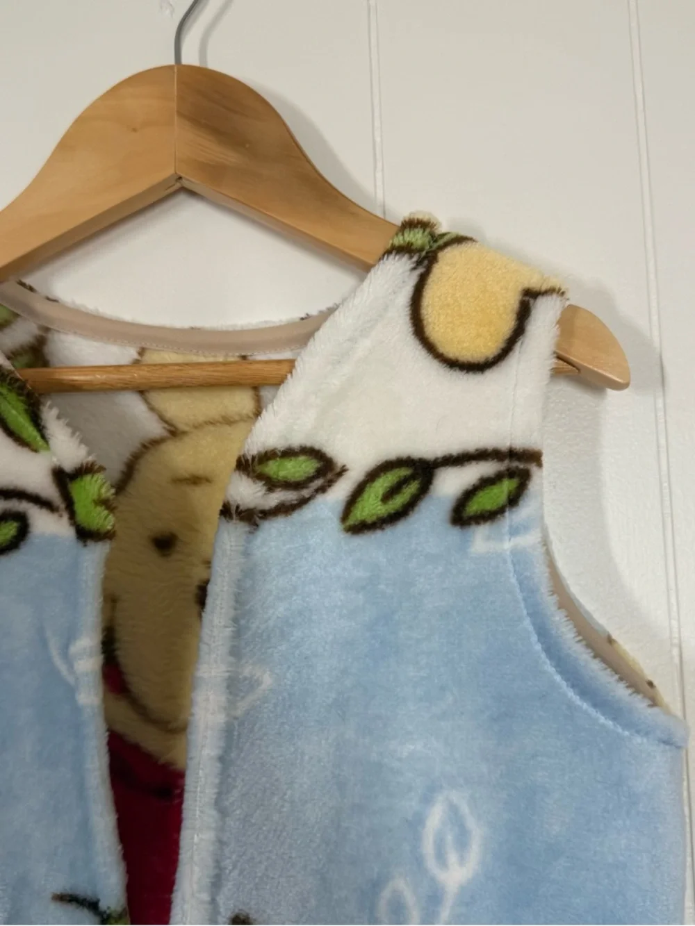 Remi Lyn & Co. Handmade Winnie The Pooh Plush Vintage Blanket Vest
